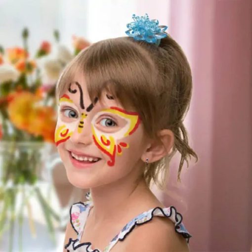 Amos arcfesték vegyes színek, 6db/bliszter