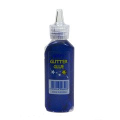 Amos Dekor ragasztó 22 ml kék, glitter