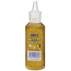 Amos Dekor ragasztó 22 ml arany, glitter