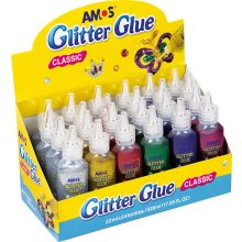 Amos Dekor ragasztó 22 ml arany, glitter