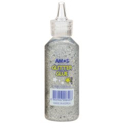 Amos Dekor ragasztó 22 ml ezüst, glitter