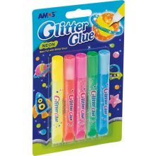 Amos Dekor ragasztó NEON színek 5db/bliszter