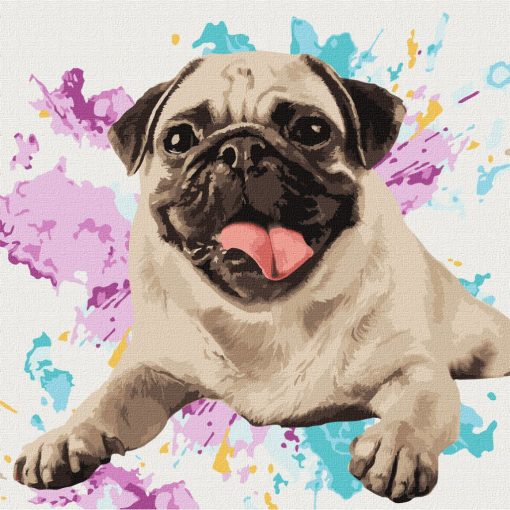 Ideyka - Mopsz - festés szám szerint