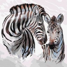Ideyka - Zebra - festés szám szerint