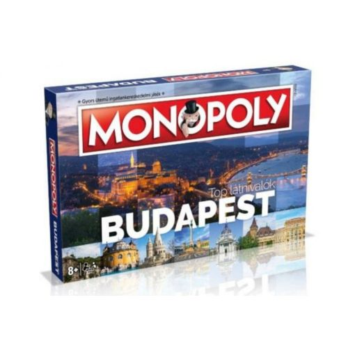 Monopoly társasjáték - Budapest 
