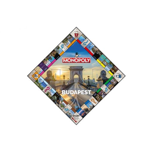 Monopoly társasjáték - Budapest 