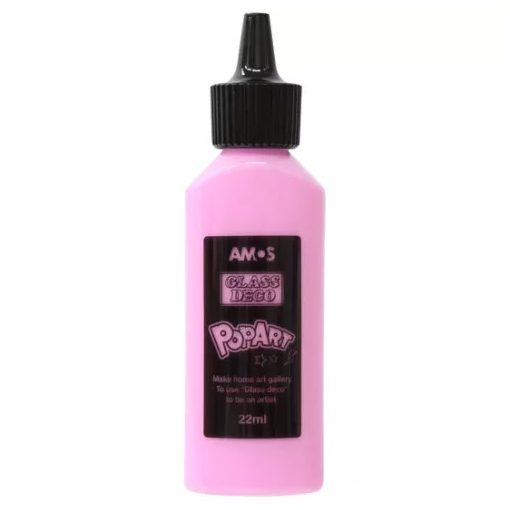 Amos Üvegmatrica festék 22 ml rózsaszín
