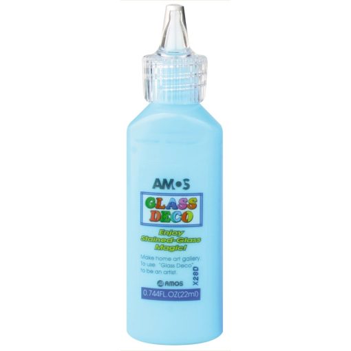 Amos Üvegmatrica festék 22 ml égkék
