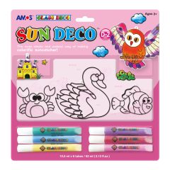 Amos üvegmatrica készlet, 3 darab sablonnal