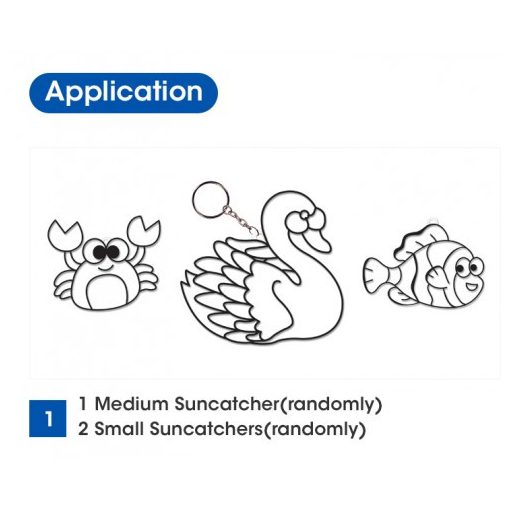 Amos üvegmatrica készlet, 3 darab sablonnal