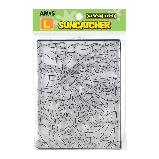 Amos kifesthető sablon üvegmatrica festéshez - 3 darab nagy méret