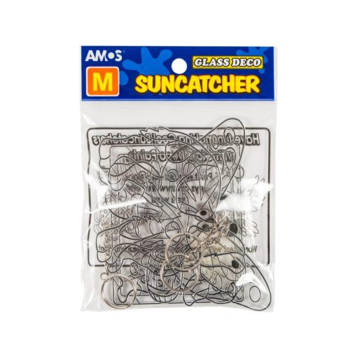 Amos kifesthető sablon üvegmatrica festéshez - 3 darab közepes méret