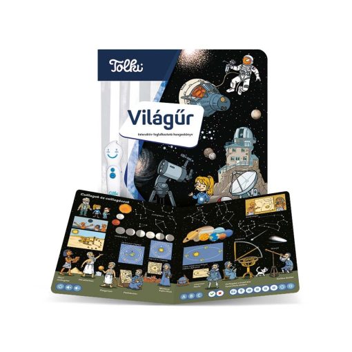 Világűr - Tolki interaktív foglalkoztató hangoskönyv