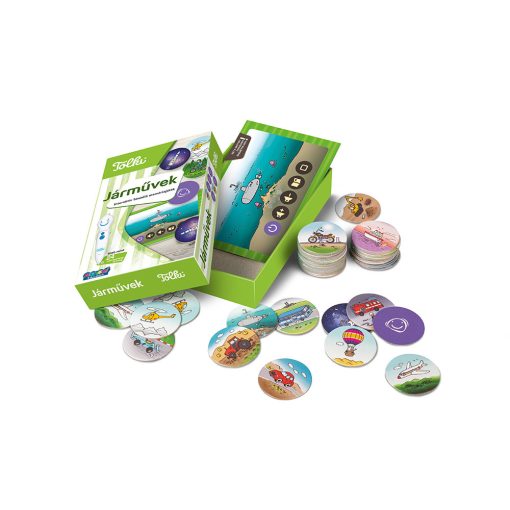 Tolki interaktív memóriajáték - Járművek
