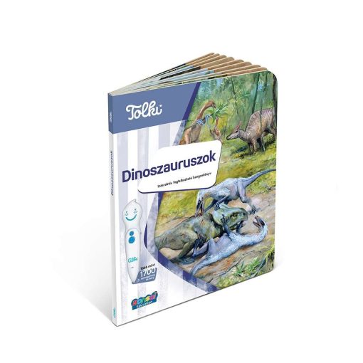 Dinoszauruszok - Tolki interaktív foglalkoztató hangoskönyv alapkészlet