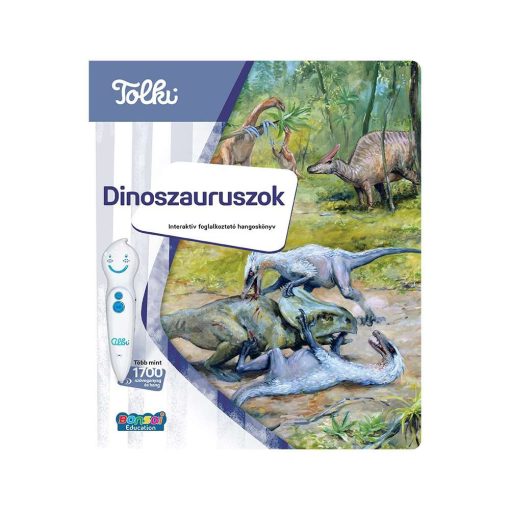 Dinoszauruszok - Tolki interaktív foglalkoztató hangoskönyv alapkészlet