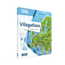 Világatlasz - Tolki interaktív foglalkoztató hangoskönyv