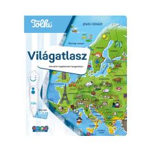 Világatlasz - Tolki interaktív foglalkoztató hangoskönyv
