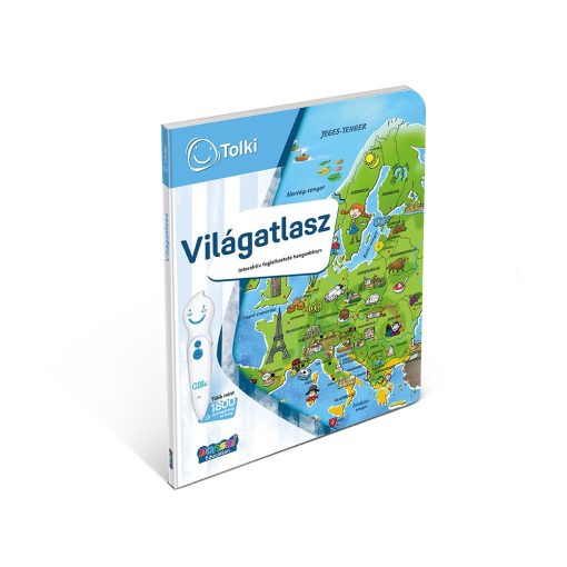 Világatlasz - Tolki interaktív foglalkoztató hangoskönyv alapkészlet