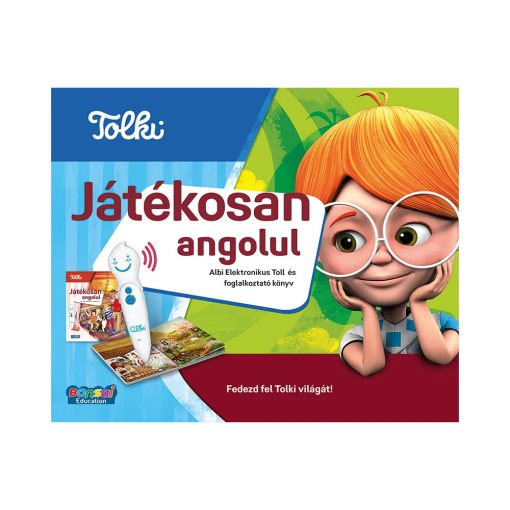 Játékosan angolul - Tolki interaktív foglalkoztató hangoskönyv alapkészlet