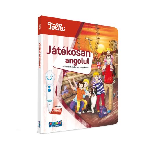 Játékosan angolul - Tolki interaktív foglalkoztató hangoskönyv alapkészlet