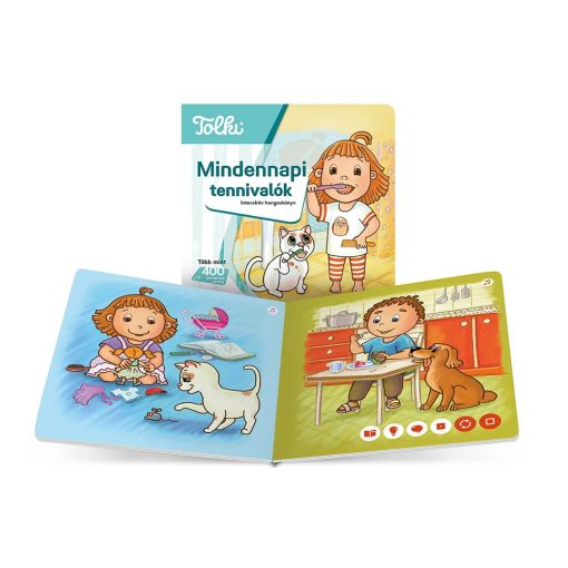 Mindennapi tennivalók - Tolki interaktív foglalkoztató hangos könyv
