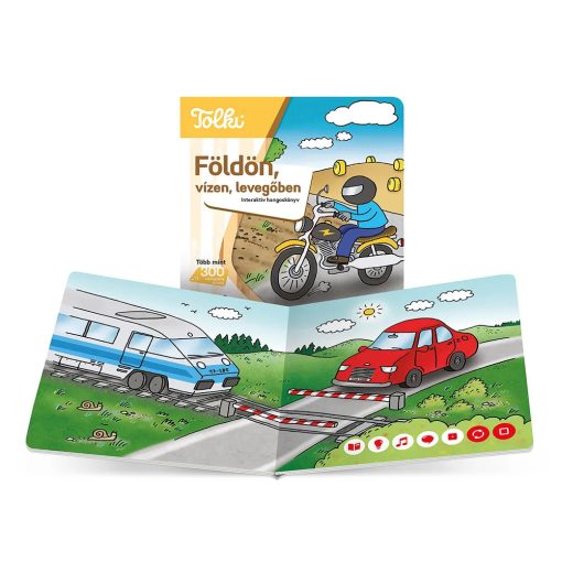 Földön, vízen, levegőben - Tolki interaktív foglalkoztató hangoskönyv