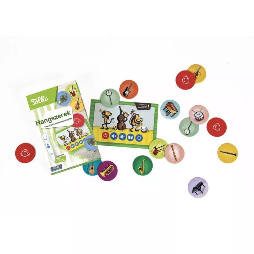 Tolki interaktív memóriajáték - Hangszerek