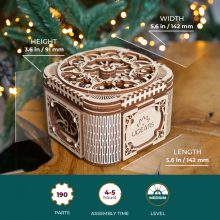 3dpuzzle Kincsesláda - Ugears