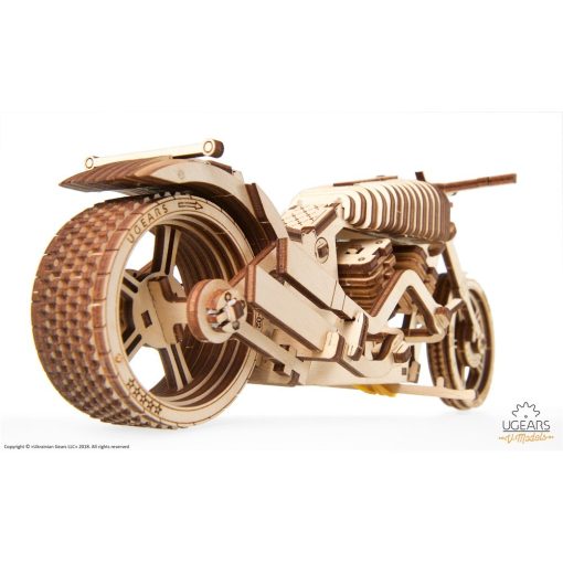 Ugears Motorrad Modellbausatz VM-02 3D Puzzle Holzmodell mechanisches 